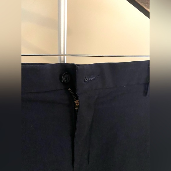 Croft & Barrow Men’s Easy Care, Classic Fit Navy Trousers Size 38x32 - Picture 3 of 6